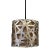 Vintage Brutalist Postmodern Ceiling Pendants -Set of 3 For Sale