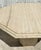 Mid-Century Modern Vintage Boho Stacked Travertine Octagon Dining Table For Sale - Image 3 of 12