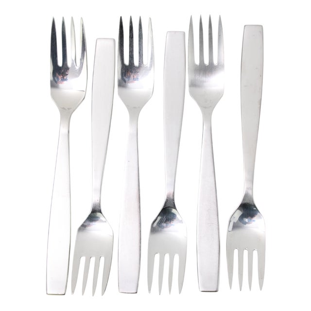 Amboss Model 2050 Forks by Helmut Alder, 1954, Set of 6 For Sale