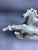 Vintage 60s Hutschenreuther Germany Porcelain Galloping Stallion Horses Lg Statue Sculpture For Sale In New York - Image 6 of 14