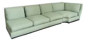 Four-Seater Two-Piece Modular Corner Sofa