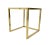 Vintage Italian Geometric Nesting Tables in Steel and Glass, 1970s, Set of 3 For Sale - Image 9 of 12