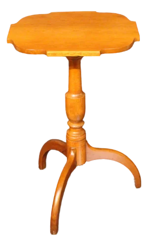 Circa 1810-1820 New England Candlestand Side Table
