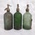 Set of 4 1930s Argentine Blue Glass Seltzer Bottles, Hand-Restored in Buenos Aires For Sale In New York - Image 6 of 9