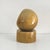 Metal Vintage Space Age Table Lamp in Olive Green Ceramic, Italy, 1970s For Sale - Image 7 of 12