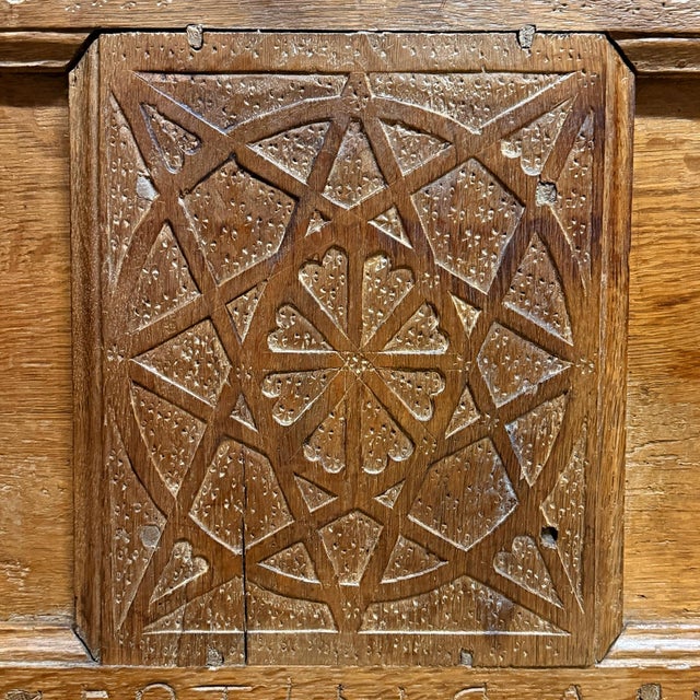 18th Century Dutch Oak Trunk For Sale - Image 13 of 15