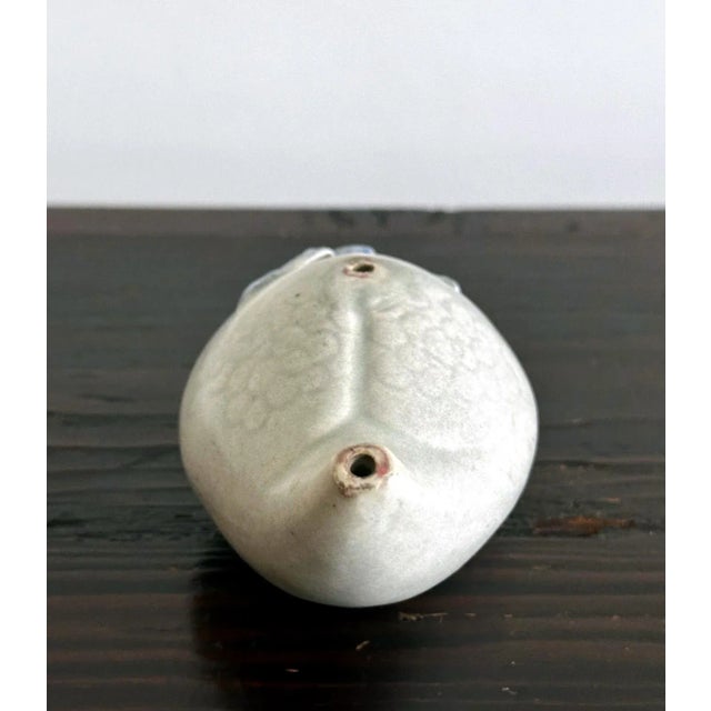 Fine Antique Korean Ceramic Water Dropper Joseon Dynasty For Sale - Image 9 of 12