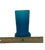 Vintage Turquoise Crackle Glass Vase For Sale - Image 10 of 10