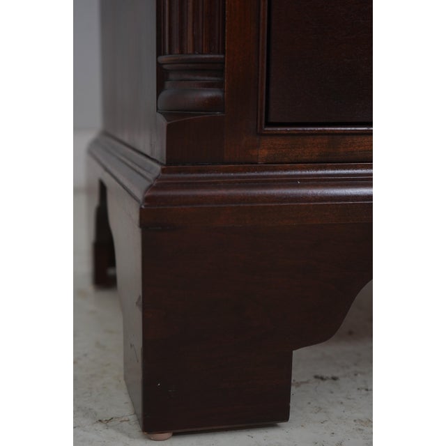 Stickley Chippendale Cherry High Chest of Drawers For Sale - Image 12 of 16