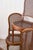 Wood Set of 6 | French Louis XVI Style Dining Chairs With Hand Caned Seats + Backs With Fluted Legs (C. 1920) For Sale - Image 7 of 10