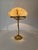 Large Postmodern Brass and Marbled Glass Table Lamp, 1960s For Sale - Image 13 of 18