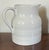 Ceramic Mid-Century English Creamware 5 Pint Banded Pitcher Jug Dated 1953 For Sale - Image 7 of 12