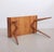Spanish Modernist Oak Pagoda Side Table by Manuel Barbero, 1950s For Sale - Image 4 of 5