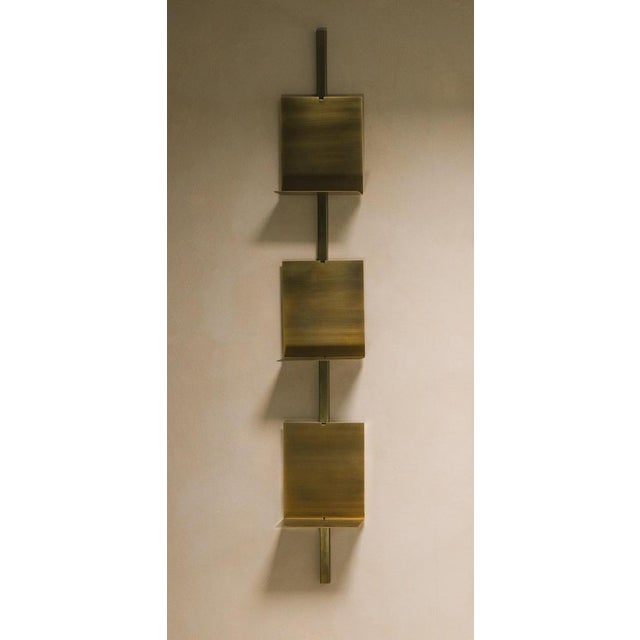 Kinko Shelf in Brass by Zincutec Dimensions: D 17 x W 25 x H 170 cm. Materials: Brass. ZinCuTec stands for exceptional...