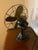 Brass Rare 1930s Art Deco Westinghouse “Debon-Aire” Oscillating Desk Electric Fan - Fully Functional For Sale - Image 8 of 8