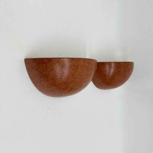 Mid-Century Ceramic Wall Lamp Sconces, 1970s, Set of 4 For Sale - Image 11 of 18