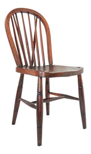 Victorian 1840 Hoop Back Windsor Chair High Wycombe