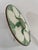 1930s French Longchamp Green and White Majolica Oyster Plate For Sale - Image 13 of 16
