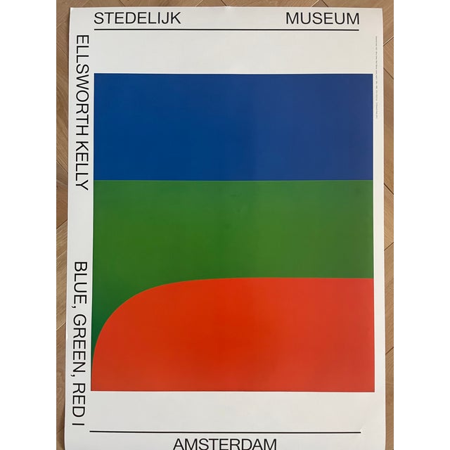 Paper Blue, Green, Red I Exhibition Poster after Ellsworth Kelly For Sale - Image 7 of 9