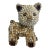 Mid-Century Boho Coastal Chic Trompe L’Oeil Seashell Cat Figurine For Sale