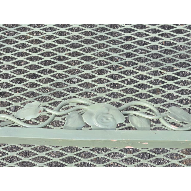 Russell Woodard 1950s Woodard Outdoor Patio End Table Bases - Set of 2 For Sale - Image 4 of 8