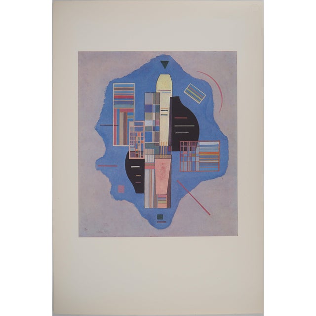 Vassily Kandinsky, Surrealist Guitar, Color Photogravure For Sale