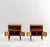 Mid-Century Modern Walnut Bedside Tables attributed to Mario Cereghini, 1940s, Set of 2 For Sale - Image 3 of 6