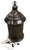 2000 - 2009 Vintage Moroccan-Style Pierced Brass Table Lantern Lamp For Sale - Image 5 of 12