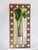 Brown Mid-Century Scandinavian Swedish Full-Length Mirror with Acrylic Decoration, 1960s For Sale - Image 8 of 10