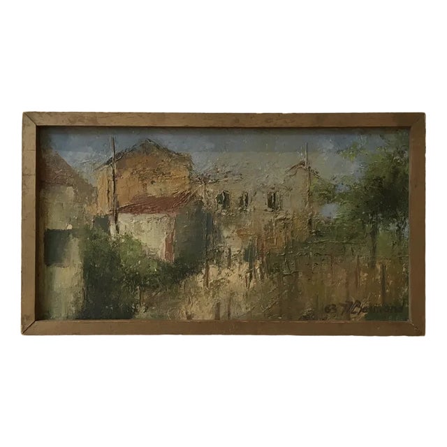 Jean-Jacques, Boimond, Paysage, 1963, Oil on Canvas, Framed For Sale
