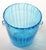 Murano, Venini & Co. 1970s Vintage Venini Style Blown Glass Light Blue White Wine Cooler Martini Ice Bucket Italy For Sale - Image 4 of 12
