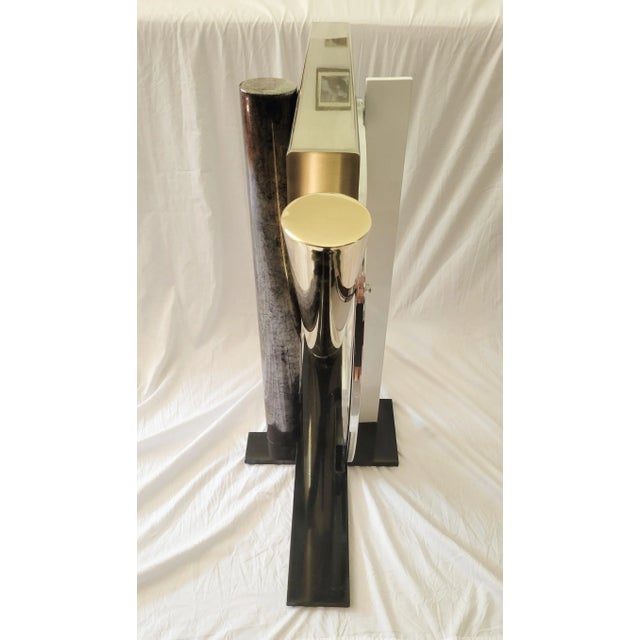 DIA - Design Institute America 1990s Kaizo Oto for Design Institute of America Console Base For Sale - Image 4 of 11