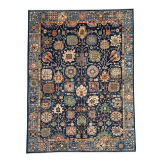 Oriental Handmade Runner Rug 8'10" x 11'9" #17014 For Sale