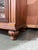 Brown Vintage Ethan Allen Barrister Glass Door Bookcase For Sale - Image 8 of 10
