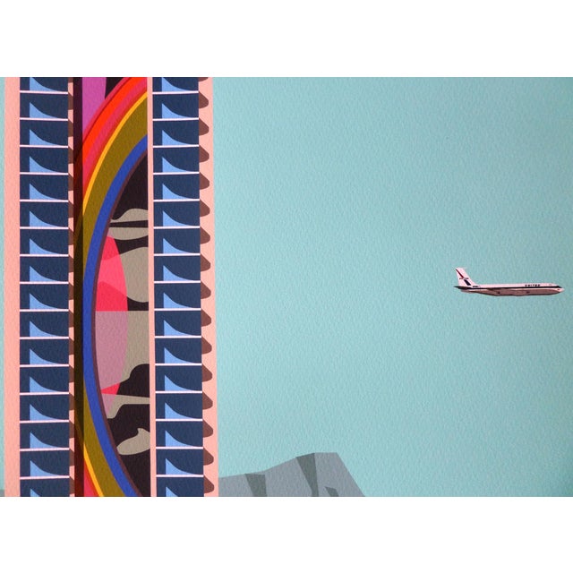 "Aloha Modern" : A limited edition print and part of the "Forgotten Modernism" series by San Francisco artist Michael...