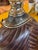 Cast Ceramic Lamps in Faux, Overlapping Leather Pattern - a Pair For Sale - Image 10 of 11