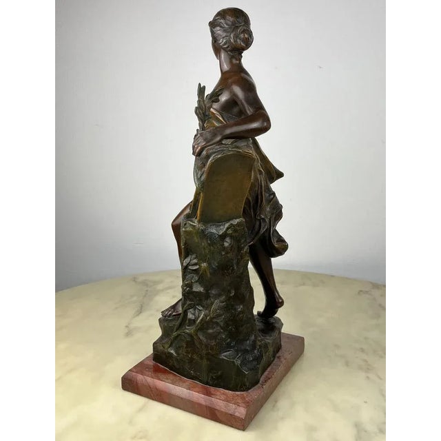 Tan Eugene Marioton, La Reconnaissance, 1930s, Spelter For Sale - Image 8 of 13