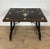 Spanish Baroque Style Side Table with Floral Marquetry Top and Ebonized Base, 1930 For Sale - Image 9 of 15