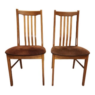 Mid-Century Modern G-Plan Dining Chairs - a Pair For Sale