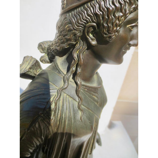 Diana Arcaizante Grand Tour Bronze Odyssey Diana From Pompeii For Sale - Image 14 of 14