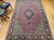 Antique Persian Tabriz Mahi Rug, Hand-Knotted Wool & Silk, Herati Geometric Pattern, Pomegranate Red & Tan, 7x10 For Sale - Image 14 of 18