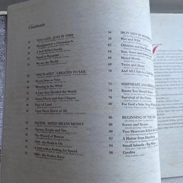 The Star Clipper Saga Hardcover Nautical Book, Germany For Sale - Image 4 of 6