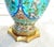 Late 20th Century Late 20th Century Marbro Lamp Co Cloisonne Gilded Ormolu French Museum Quality Retired - a Pair For Sale - Image 5 of 6