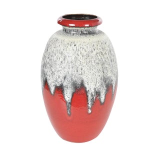 Vintage German Ceramic Vase For Sale