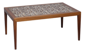 Low Table by Severin Hansen for Haslev Møbelsnedkeri and Royal Copenhagen, Denmark, 1950s