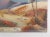 Vintage oil on canvas board mountain and desert landscape painting by Madlyne Murray (1911-1998) California, Arizona....