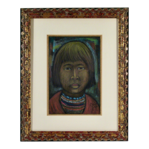 Arturo Nieto Otavalo Man 1965 Drawings