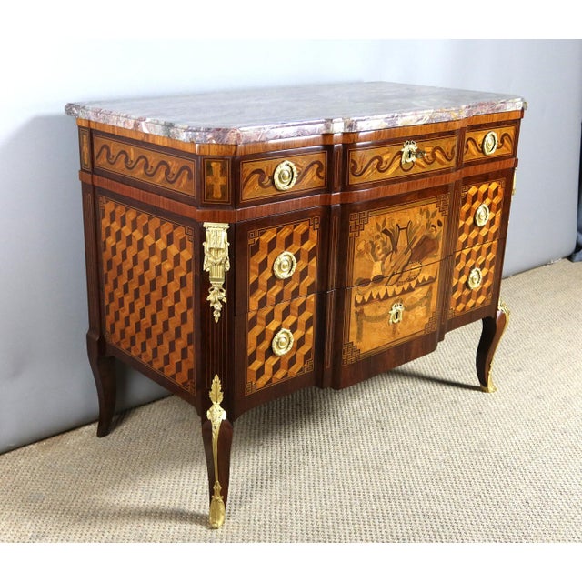 19th Century Transition Chest of Drawers For Sale - Image 9 of 11