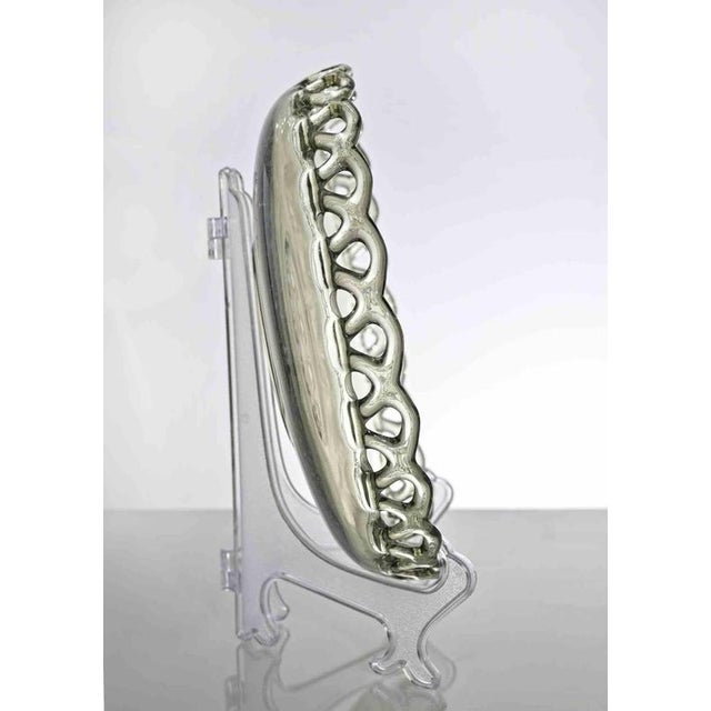 Vintage Art Glass Plates, 1970s, Set of 3 For Sale - Image 4 of 7