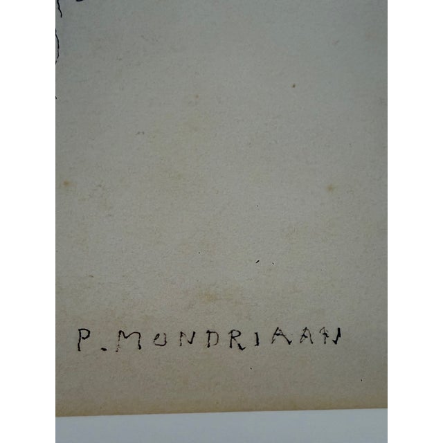 Blue Piet Modrian (1872-1944), Chrysant, Na 1921, Copyright 1996 ABC/Mondrian Estate/...Printed in Holland /#827 For Sale - Image 8 of 12